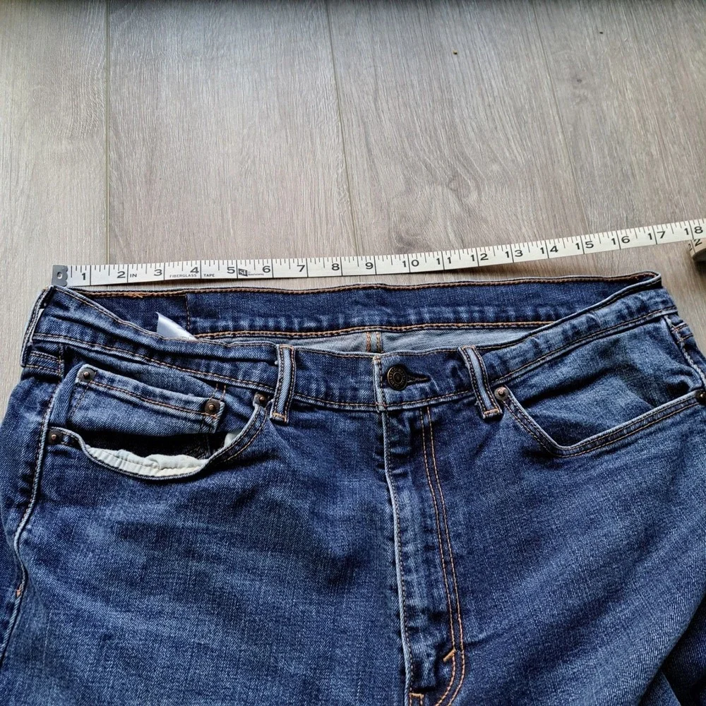 Levi's 505 Mens Straight Fit Medium Wash Denim Jeans 34x32* (Tag 35x34)